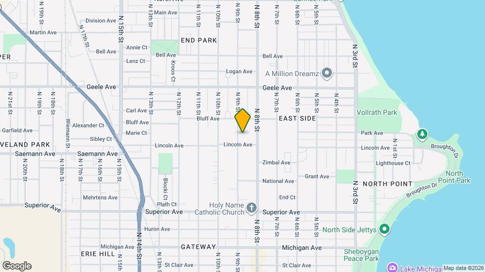 1919 N 9th St Mapa y Detalles de la Ubicación