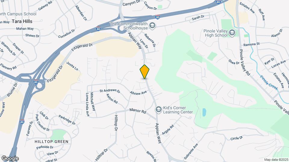 2680 Appian Way Map and Location Details