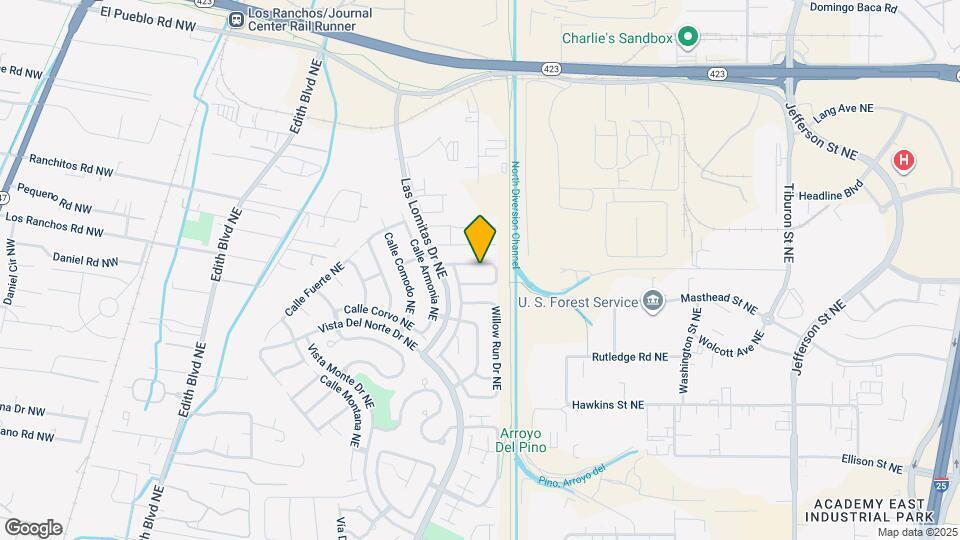 1424 Bridle Wood Rd NE Map and Location Details