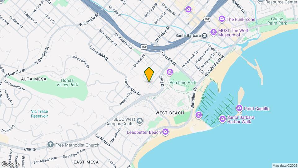 Ladera Townhomes Map and Location Details