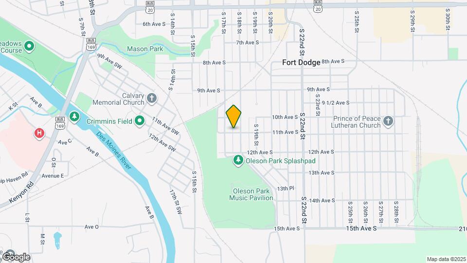 1704 11th Ave S Map and Location Details