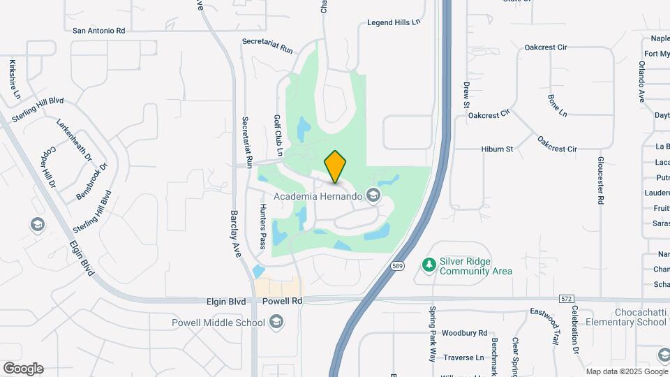 4501 Golf Club Ln Map and Location Details
