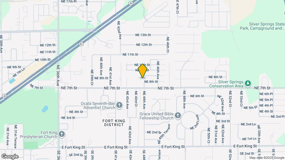810 NE 44th Ave Map and Location Details