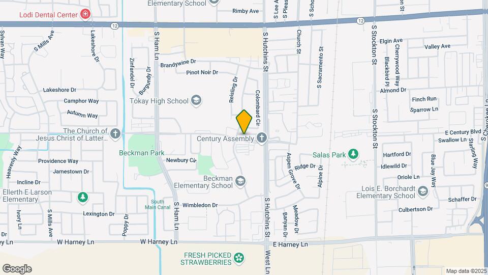 635-639 W Century Blvd Map and Location Details