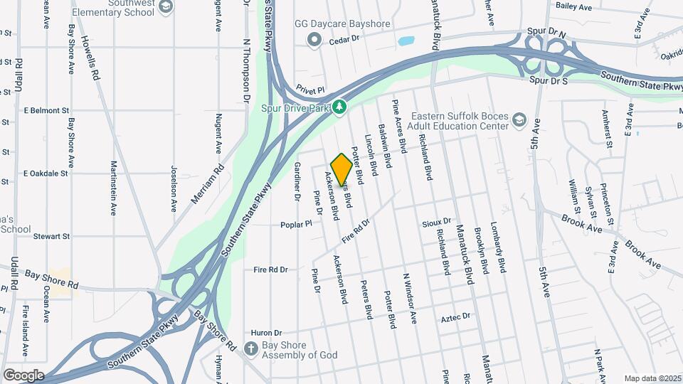 1436 Peters Blvd Mapa y Detalles de la Ubicación