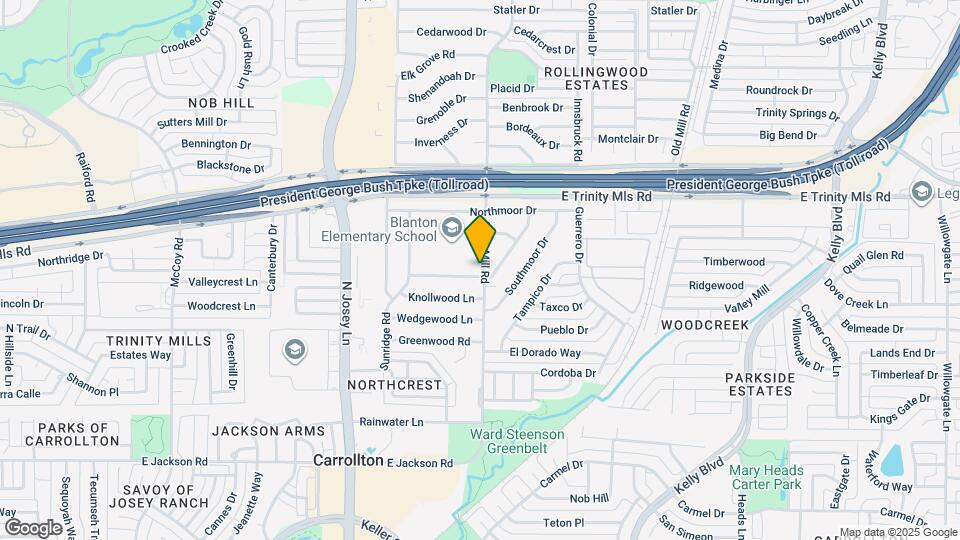 2023 Brentwood Ln Map and Location Details