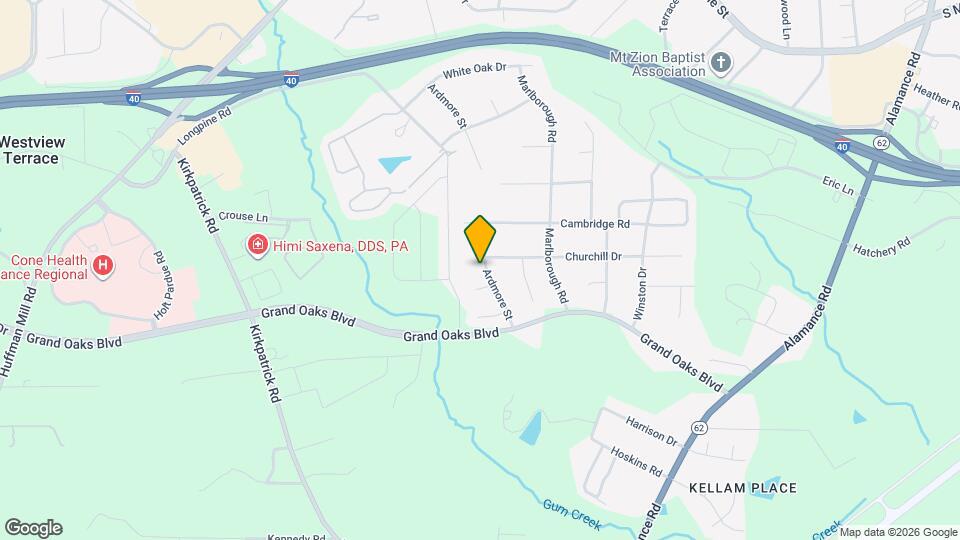 3309 Ardmore St Map and Location Details