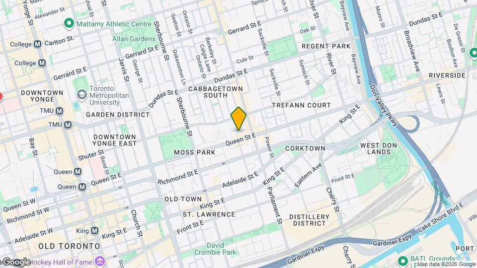 153 Berkeley St Map and Location Details