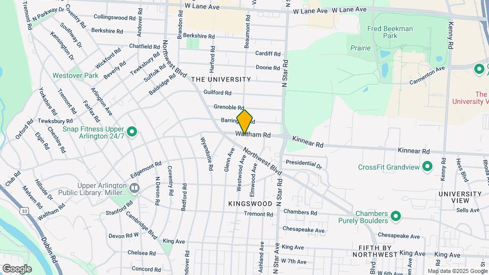 1601-1607 Waltham Rd Mapa y Detalles de la Ubicación