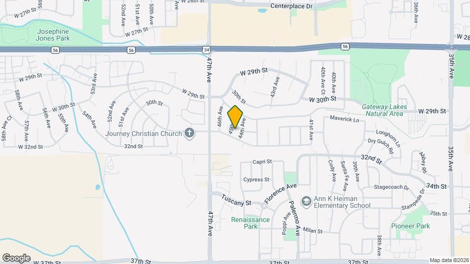 3026 45th Ave Map and Location Details