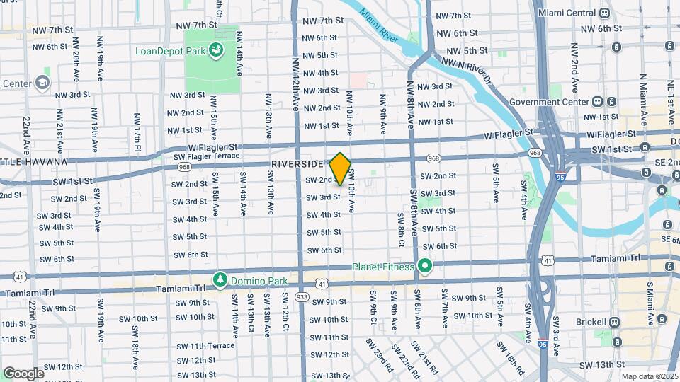 1035 SW 3rd St Map and Location Details