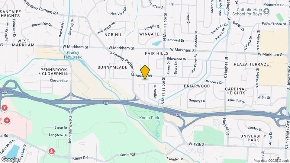 7800 Choctaw Rd-Unit -2 Map and Location Details