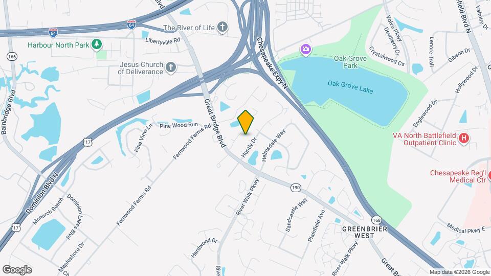 815 Montrose Ct Map and Location Details