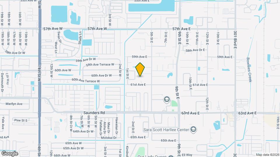 335 61st Ave E Map and Location Details