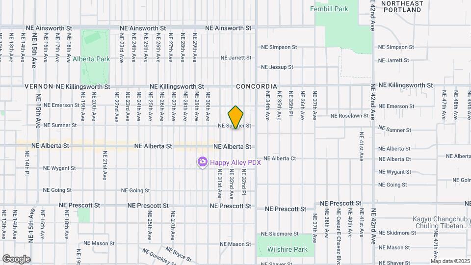 5112-5116 NE 32nd Ave Map and Location Details