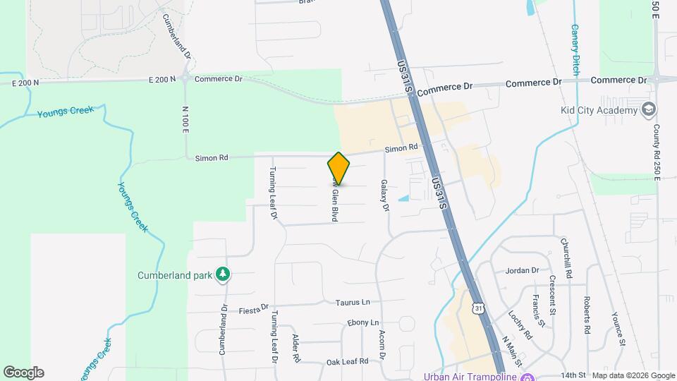 1099 Meadowview Ct Map and Location Details