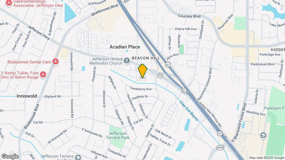 10438 Jefferson Hwy Map and Location Details