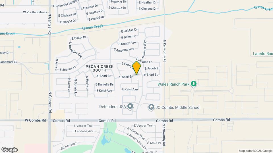 1445 E Shari St Map and Location Details