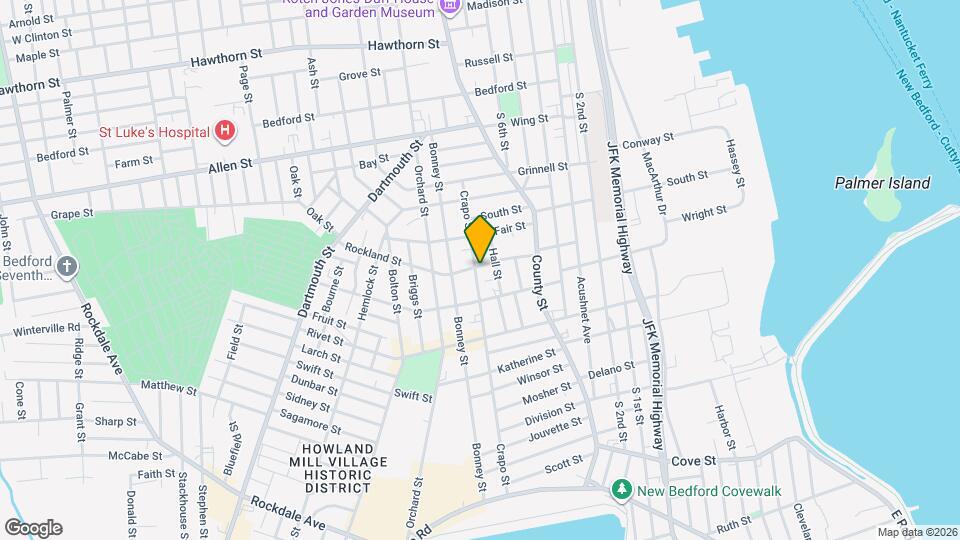 92 Rockland St Mapa y Detalles de la Ubicación