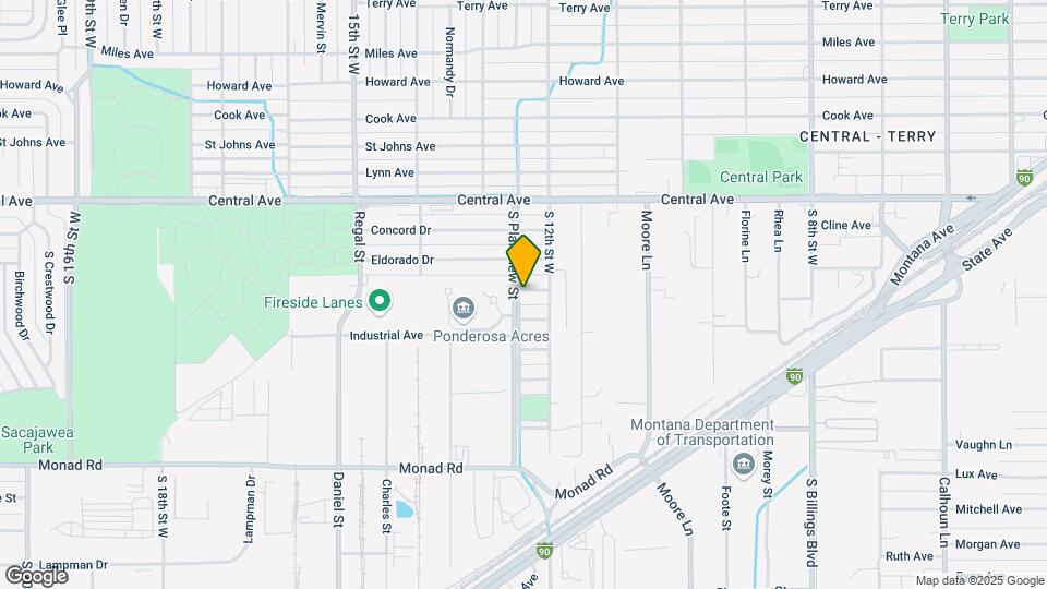 1220 Fairvale Dr Map and Location Details