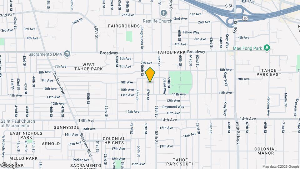 3401 57th St Map and Location Details