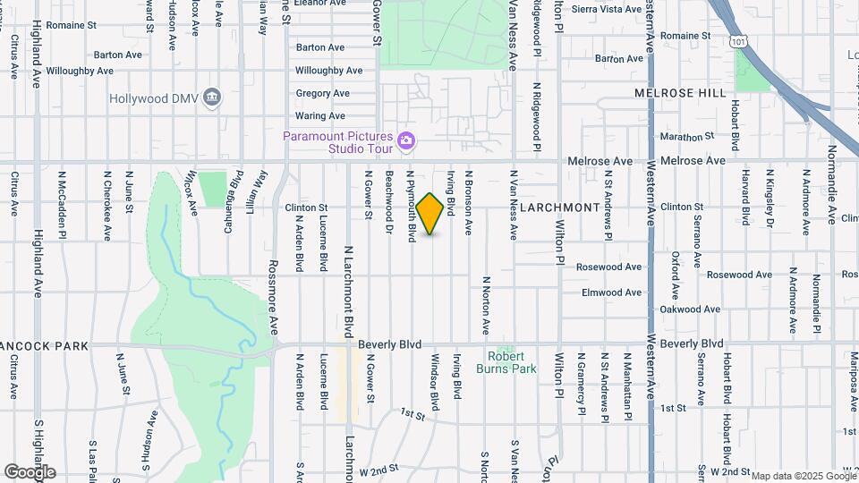 547 N Windsor Blvd Map and Location Details