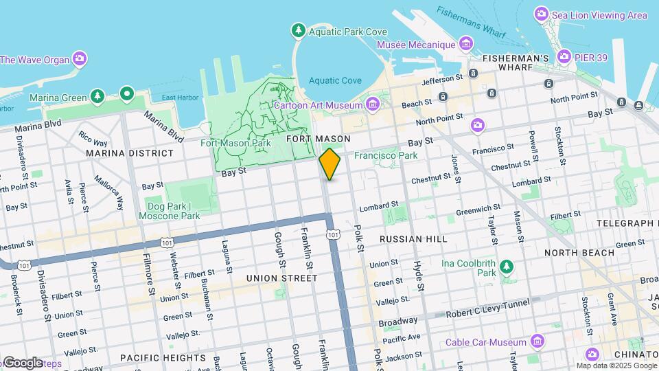 2945 Van Ness Map and Location Details