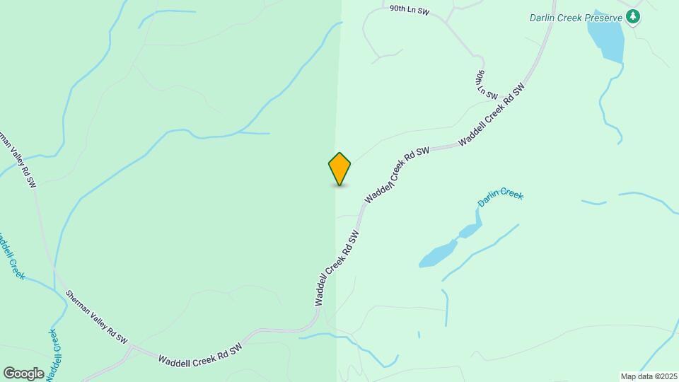 9029 Waddell Creek Rd SW Map and Location Details