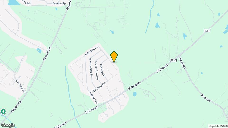 8840 E Buffalo Cir Map and Location Details