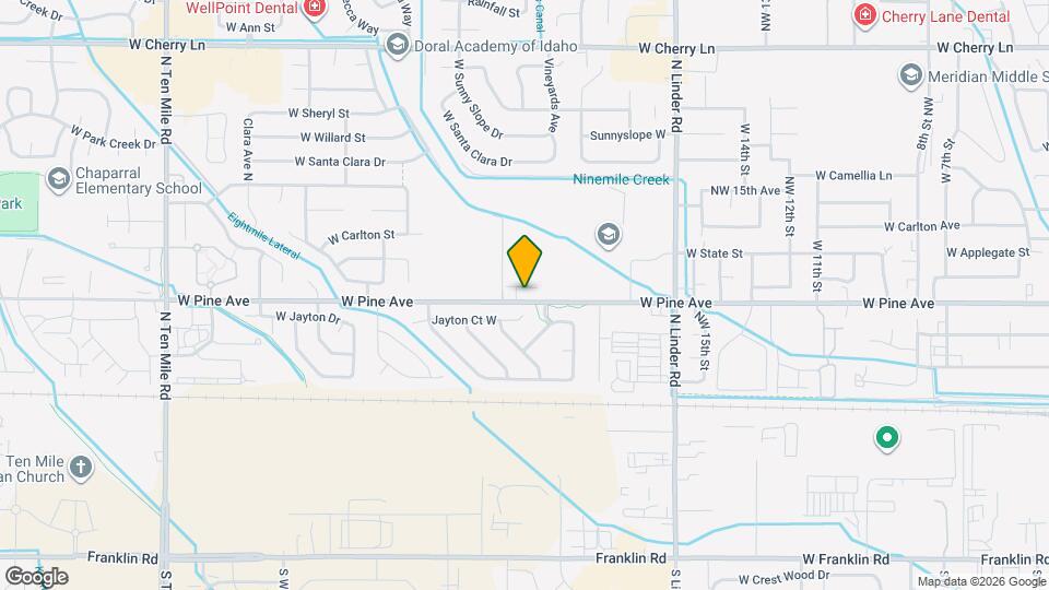 2084 W Pine Ave Map and Location Details