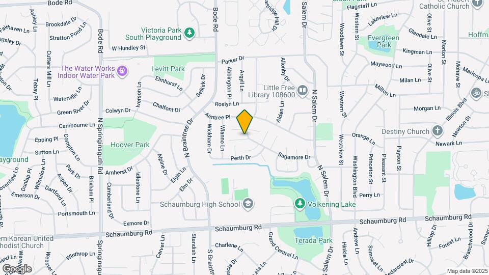 1100 Stoughton Ct Map and Location Details