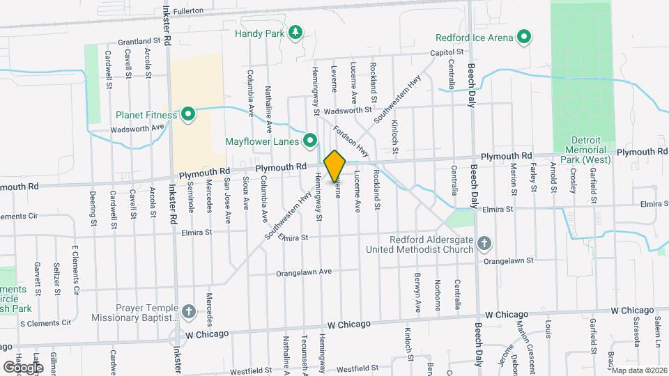 11457 Leverne Mapa y Detalles de la Ubicación