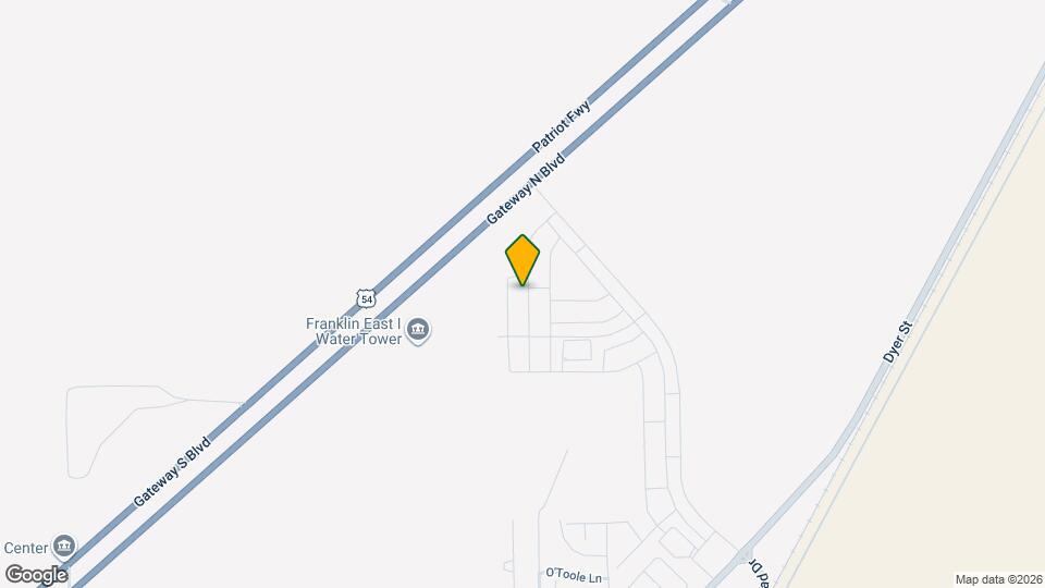 12677 Viendo Norte Dr Map and Location Details