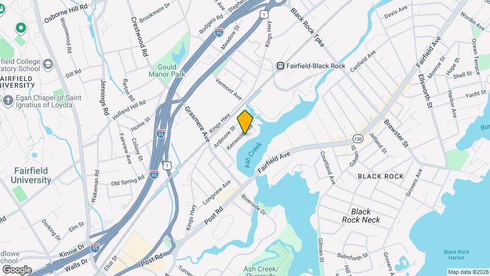 96 Kenwood Ave Map and Location Details