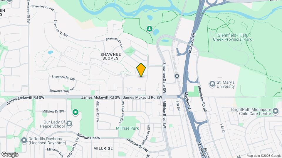 55 Shawnee Blvd SW Map and Location Details