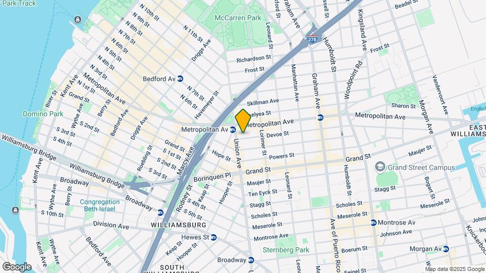 11 Devoe St Mapa y Detalles de la Ubicación