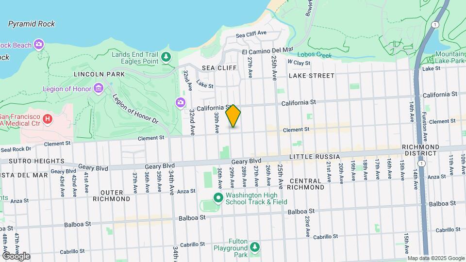 390 29th Avenue Mapa y Detalles de la Ubicación