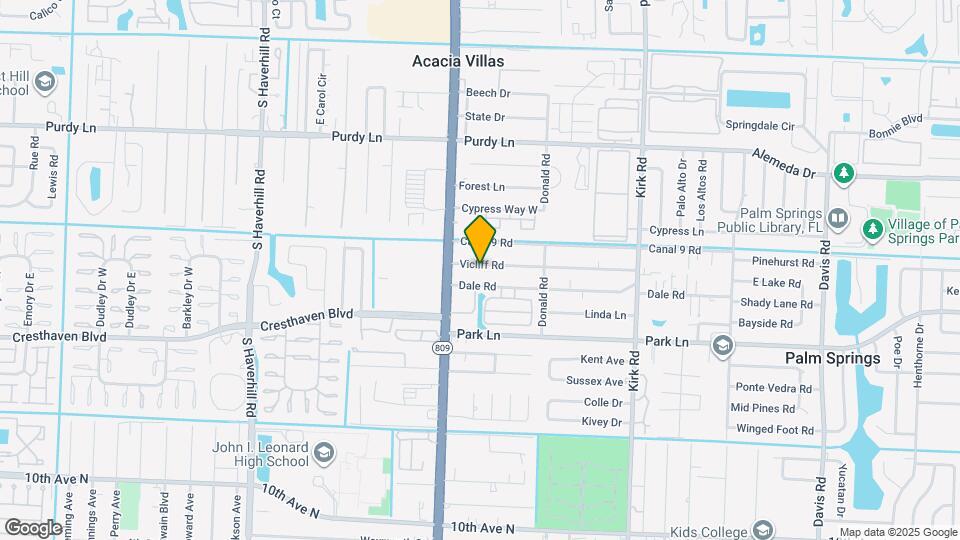 4408 Vicliff Rd Mapa y Detalles de la Ubicación