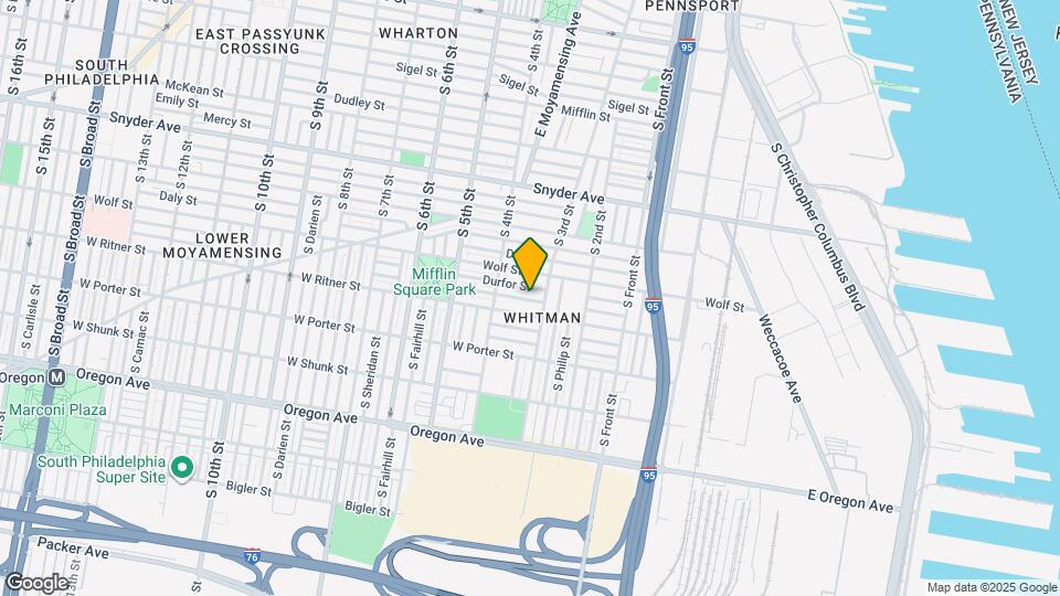 315 Fitzgerald St Map and Location Details