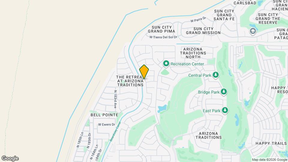 18100 N Coconino Dr Map and Location Details
