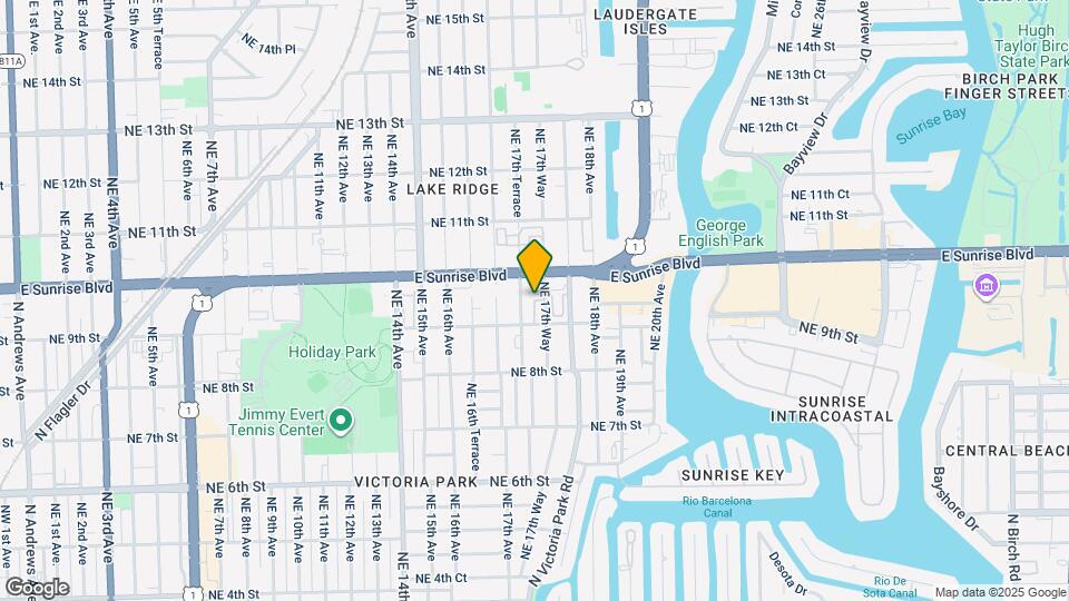 923 NE 17th Way Mapa y Detalles de la Ubicación