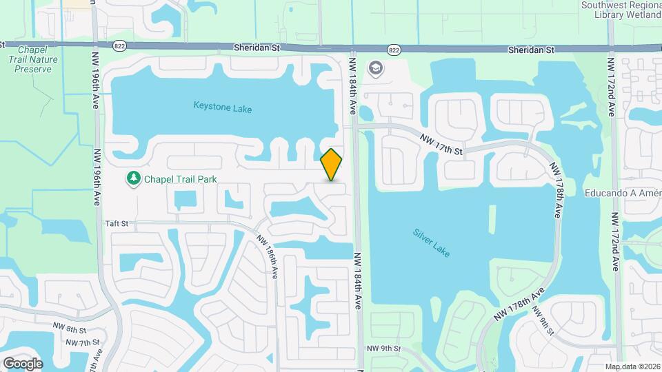 18466 NW 22nd St Map and Location Details