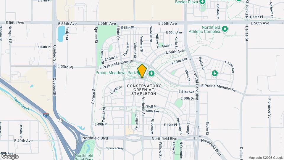 8374 E 51st Ave Mapa y Detalles de la Ubicación