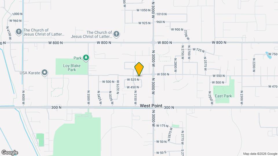 3120 W 525 N Map and Location Details