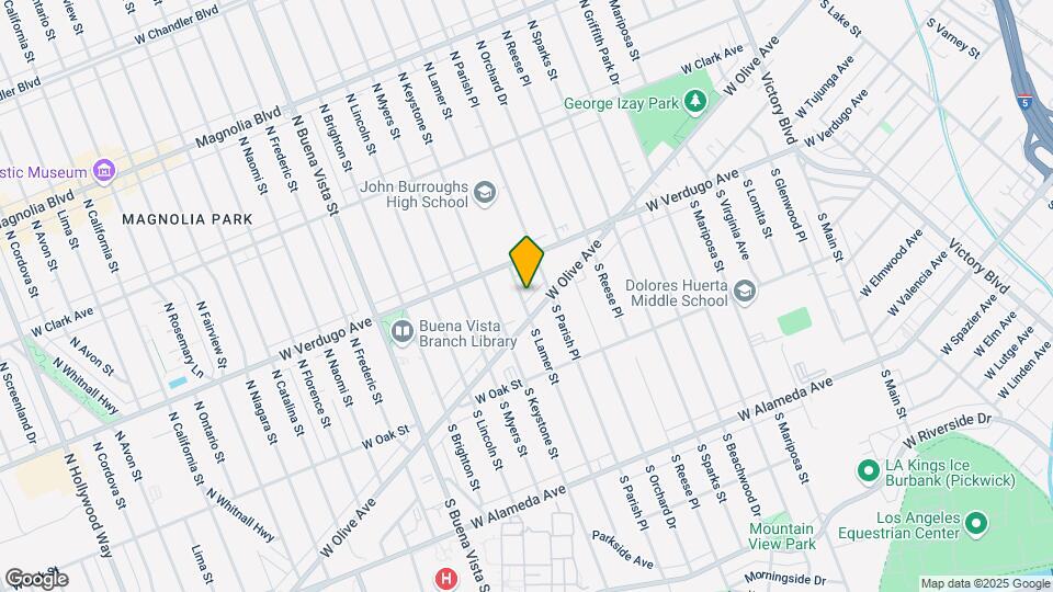 118 N Lamer St Mapa y Detalles de la Ubicación