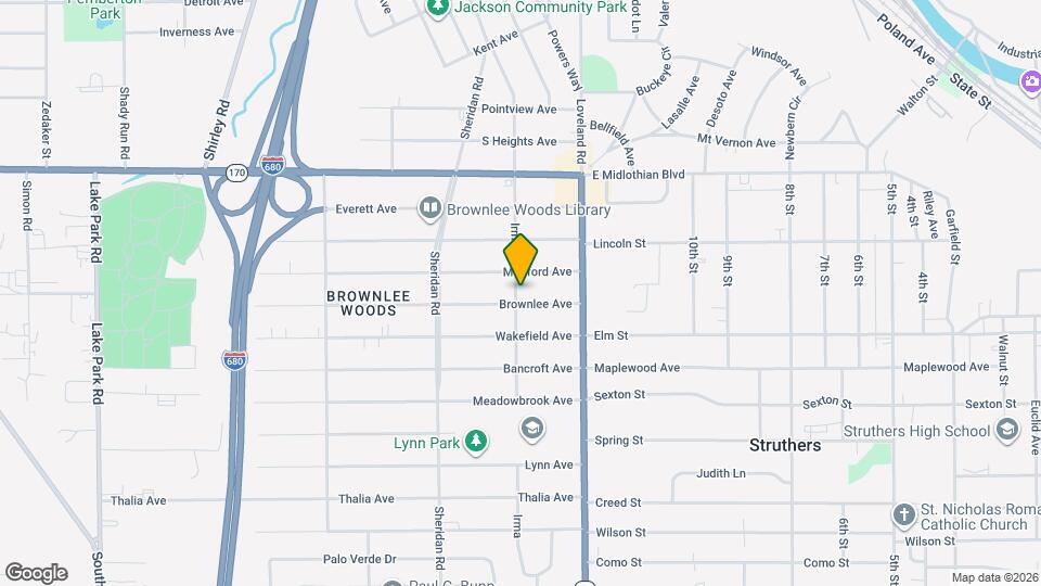 2002 Brownlee Ave Mapa y Detalles de la Ubicación