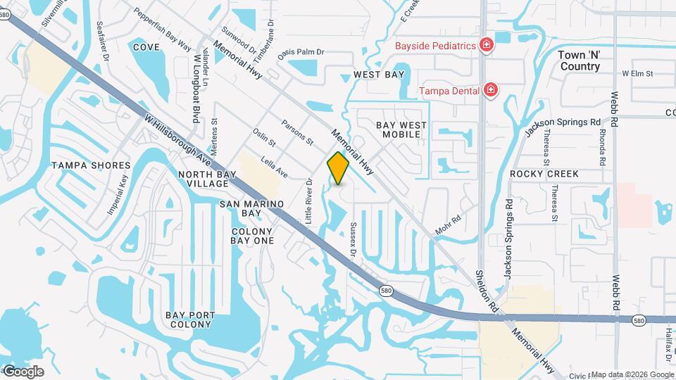 5705 Middlesex Dr Map and Location Details