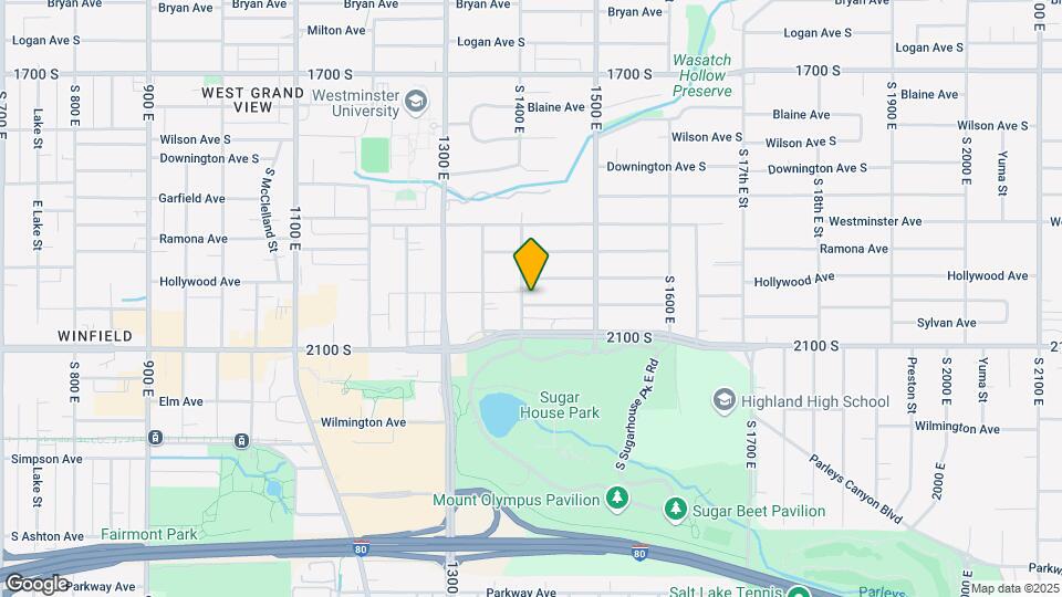1409 E Redondo Ave Map and Location Details