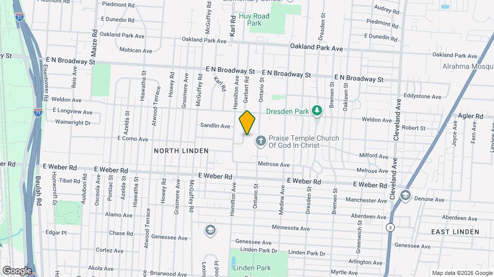 2920 Gerbert Rd Mapa y Detalles de la Ubicación