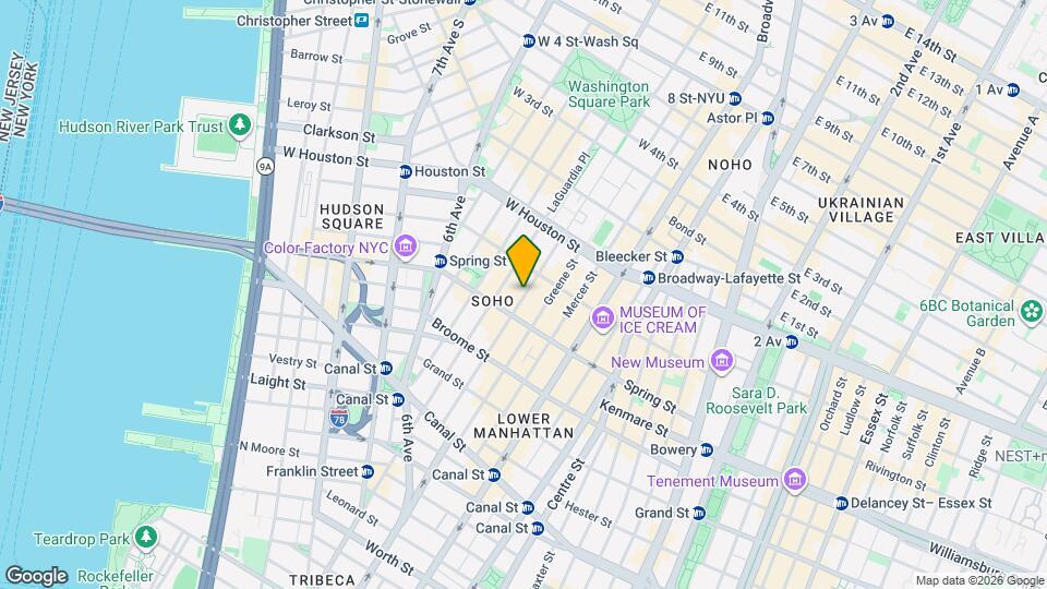 111 Wooster St Map and Location Details